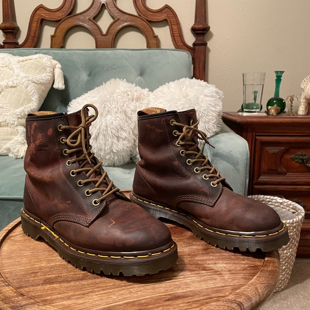 Dr. Martin Boots Made in England 9.5M women or 8M men